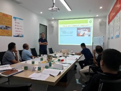 2020年8月中旬，为中油碧辟石油有限公司的油品运输服务上的管理人员进行疲劳管理培训的导师培训。